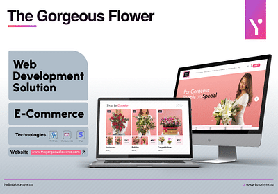 Gorgeous Flower E-Commerce - E-commerce