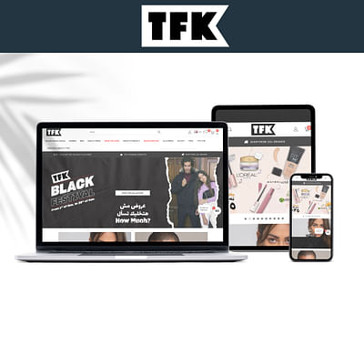 TFK - eCommercce webite creation - Website Creation