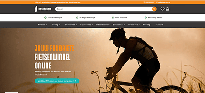 Webshop realisatie Fietsenwinkel Velodroom - E-commerce