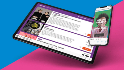 Online Magazine - Beleef! Theater - Web Applicatie