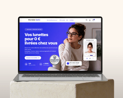 Mondial Optic Site internet + SEO - SEO