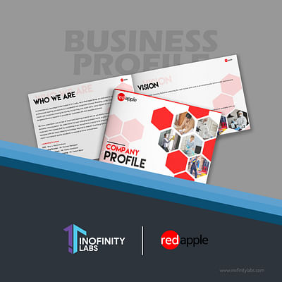 Business Profile Design for Red Apple Group Ltd