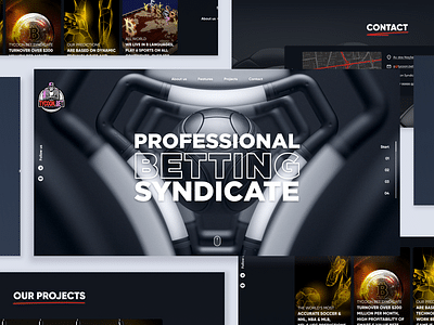 IGaming Project Showcase | Tycoon Bet - Webseitengestaltung