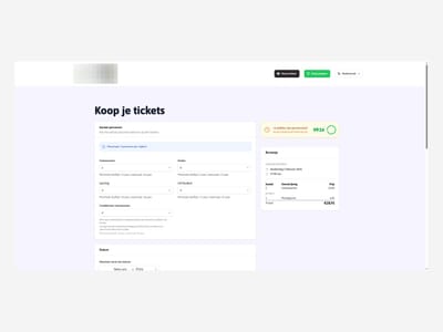 Tickies: ticketing- en jaarpasplatform voor attracties - Software Development