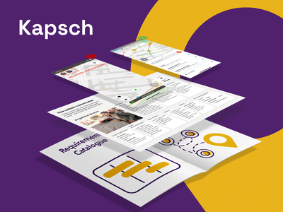 Kapsch - a traffic optimisation app - Mobile App