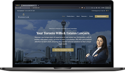 Wannes Law Firm ReDesign - Publicité en ligne