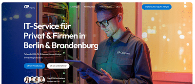 IT Service Webdesign - Ergonomie (UX/UI)