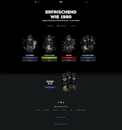 WooCommerce Webshop for B2C & B2B Beverage Start-up - Website Creation