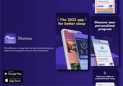 Moonoa: Sleep Tracker & Aid - Intelligence Artificielle