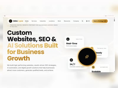 OMSA Digital Platform — Web Development, SEO & AI-Ready Architecture - Estrategia digital