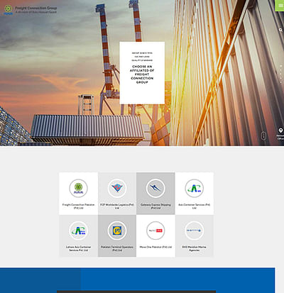 Freight Connection Group - Creazione di siti web
