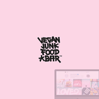 Vegan Junk Food Bar - Website Creatie