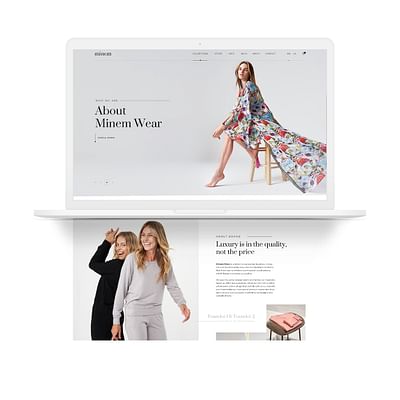 E-commerce web site for Minem fashion brand - E-commerce