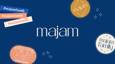 MAJAM - Site web & Social Ads - Grafische Identiteit
