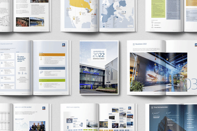 Jaarverslag Kinepolis - Grafikdesign