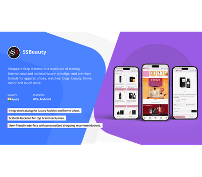 Shoppers Stop App - Creación de Sitios Web
