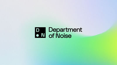 Enable brands with sound - Department of Noise - Image de marque & branding