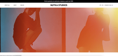 Nutka Studios - E-commerce