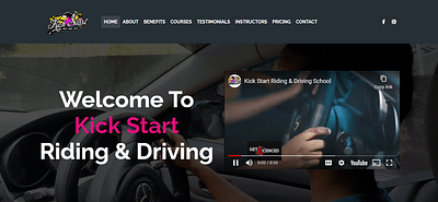 Kick Start Website - Website Creation