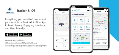Tracker IOT - Vehicle Tracking System - Mobile App