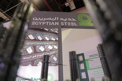 Exhibition stand for Egyptian Steel the platinum S - Eventos