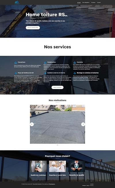 Site vitrine (Construction) - Website Creation