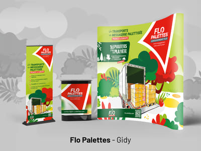 Flo Palettes - Evènementiel - Publicité