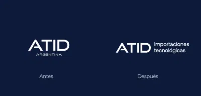 Rebranding para ATID Importaciones Tecnológicas - Création de site internet