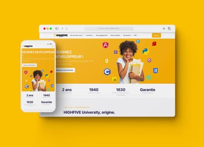 HighFive University - Création d'une appli. web - Web Application