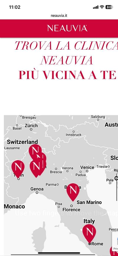 Lancio del nuovo trattamento LASER ME - Pubblicità online