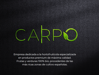 Branding integral "Carpo" - Branding y posicionamiento de marca