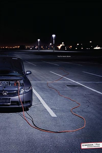 Jumper cable - Advertising
