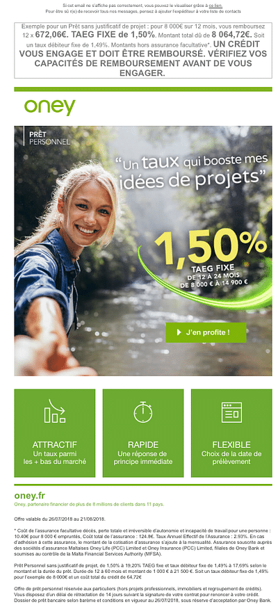 Campagne nationale d'acquisition digitale - Publicité en ligne