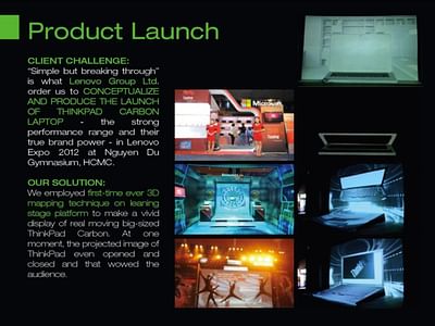 Product Launch - Evénementiel