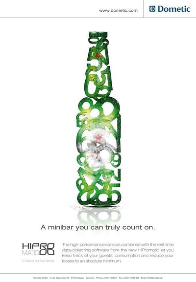 Automatic minibars, 2 - Advertising