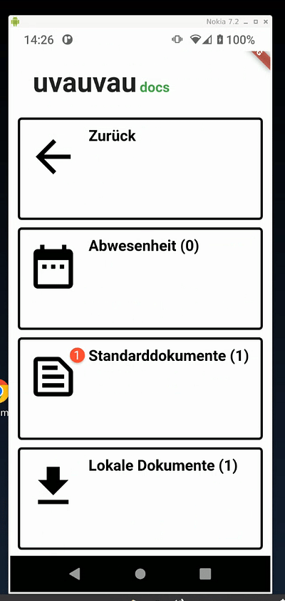 uvauvau-login - Application mobile