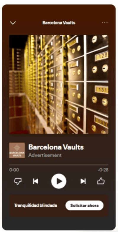 Campaña de awareness local con Spotify Ads - Publicidad