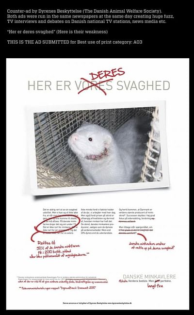 MODKAMPAGNE (COUNTER-CAMPAIGN) - Advertising