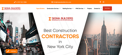 Sigma Builders International Project - Référencement naturel