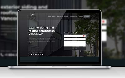 Maison Exteriors: Top SEO Rankings from Web Design - Website Creation