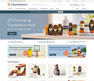 Vitaminstore.nl - E-commerce