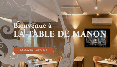 La table de Manon - Création de site internet