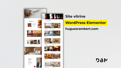 Hugues Rambert - Refonte Digitale - Website Creation