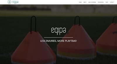Website Eqipa - Website Creatie