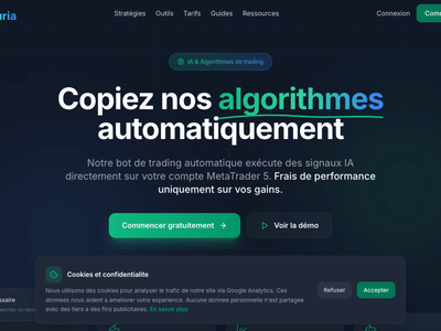 Nexuria - Plateforme SaaS de copy trading automatisé - Développement de Logiciel