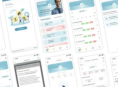 Airlaps - Développement d'une app mobile & web - Application mobile