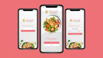 Unifood - Application Launch - Réseaux sociaux