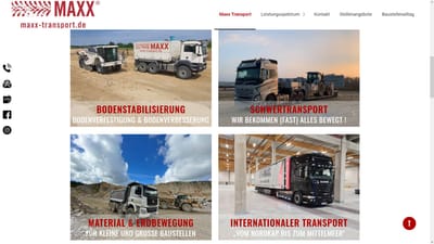 Website in neuem Design - Webseitengestaltung