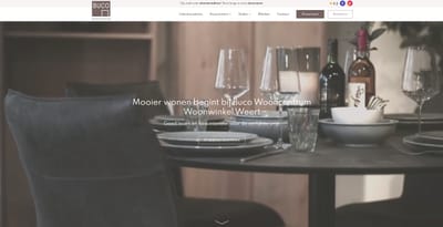 Buco Wooncentrum: Website en online strategie - SEO