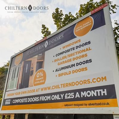 Chiltern Doors Large Scale Graphic Design & Print - Ontwerp